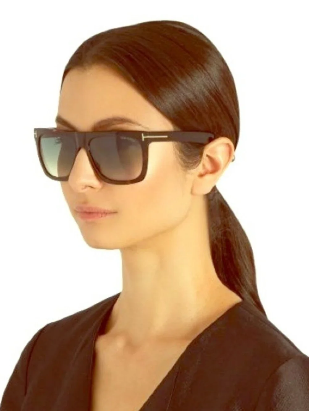 Tom Ford Morgan Square Sunglasses 57mm